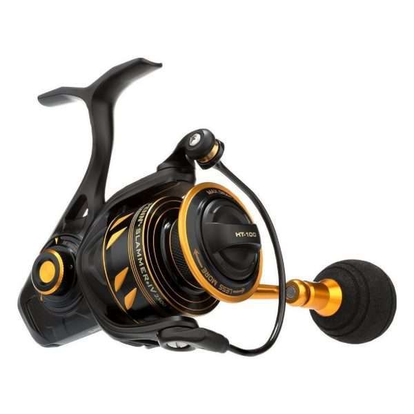 PENN Slammer IV, left and right hand, Spinning Fishing Reel, Front Drag 2500 HS