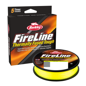 BERKLEY Fireline Fused Original, 300m, 0,12mm, 7.2 - 15,87lbs, yellow, braided fishing line, 1553705