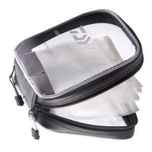 Daiwa Rig Pouch, leader bag, black, 5x16x17cm
