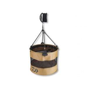 DAIWA EVA Bait Fishing Bucket, Foldable , 36x30cm, 15809-110