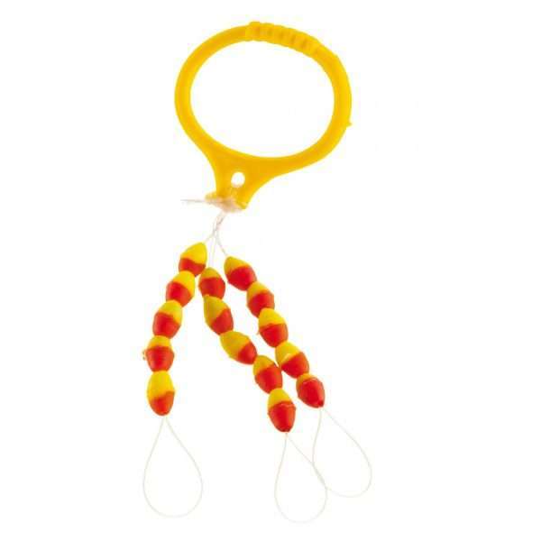 CORMORAN silicone stopper, red-yellow Size: XL