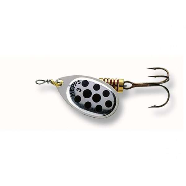 Spinner - Mepps Aglia silver-black Sz.3 - 6,50g