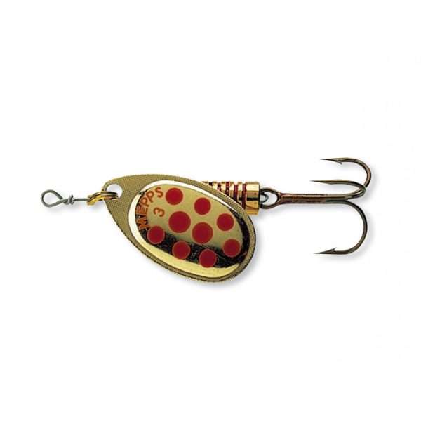 Spinner - Mepps Aglia gold-red Sz.3 - 6,50g