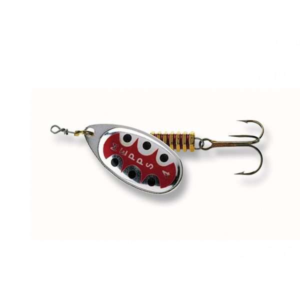 Spinner - Mepps Aglia TW silver-red Sz.2 - 4,50g