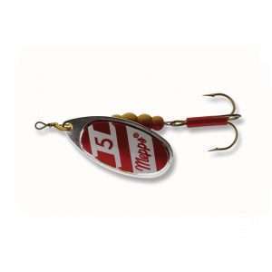Spinner – Mepps Aglia America’s Nr.1 silver-red-white Sz.3 – 6,50g