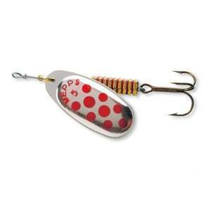 Spinner – Mepps Comet Decorée silver-red Sz.4 – 8,00g