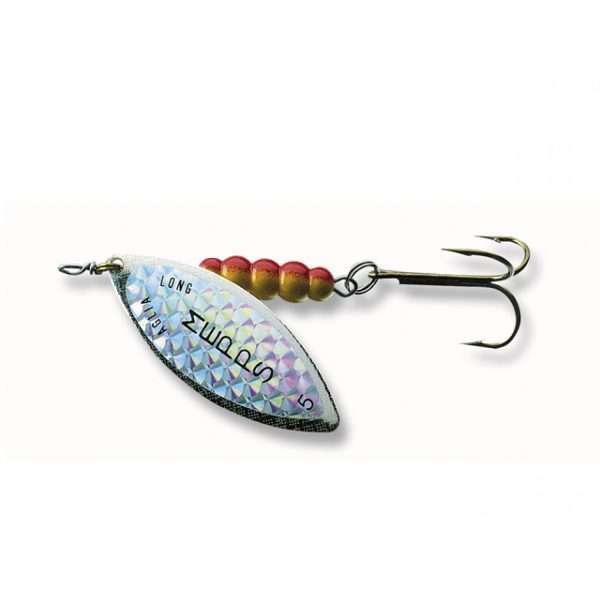 Spinner - Mepps Aglia Longue Rainbow silver Sz.2 - 7,00g