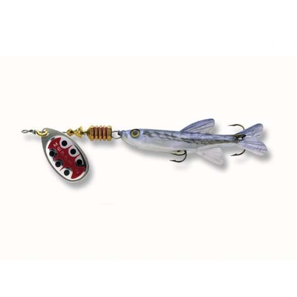 Spinner - Mepps Aglia TW with fish silver Sz.4 - 15,00g