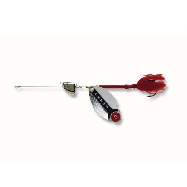 Spinner - Mepps Lusox with pompom silver 2 (16,00g / 0,56oz)