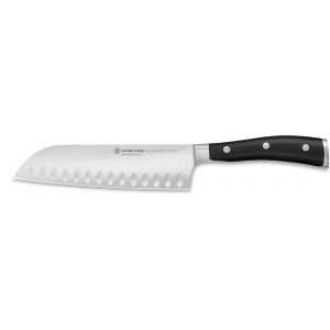 WÜSTHOF Classic Ikon, Blade length: 17cm, black, Santoku, 1030331317