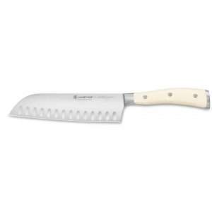 WÜSTHOF Classic Ikon Santoku, Blade length: 17cm, white, Cooking Knife, 1030431317