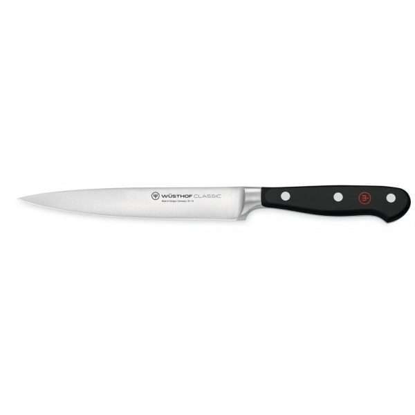 WÜSTHOF Classic, Ham - Meat knife, Clear view box Blade length: 16 cm