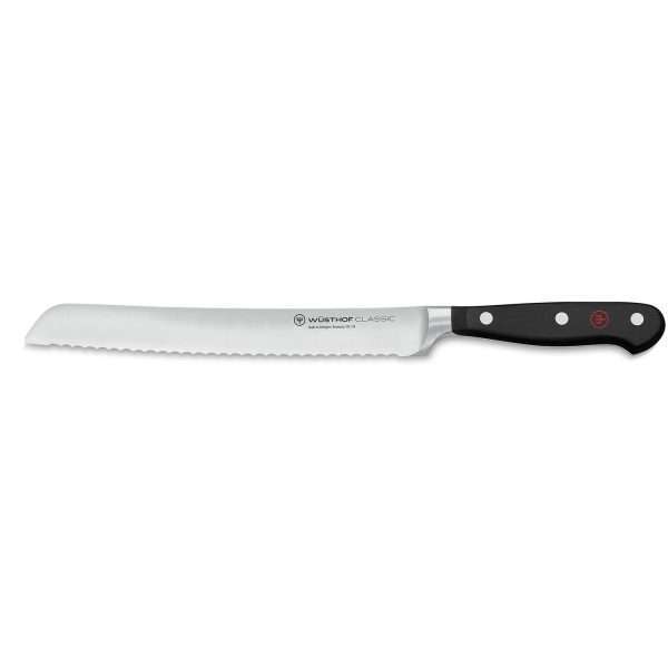 WÜSTHOF Classic, black, Bread Knife 20cm