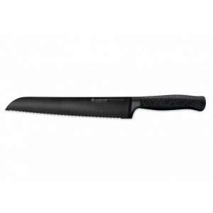 WÜSTHOF Performer, Blade length: 23cm, black, Bread Knife, Double-Serrated, 60-1061201123