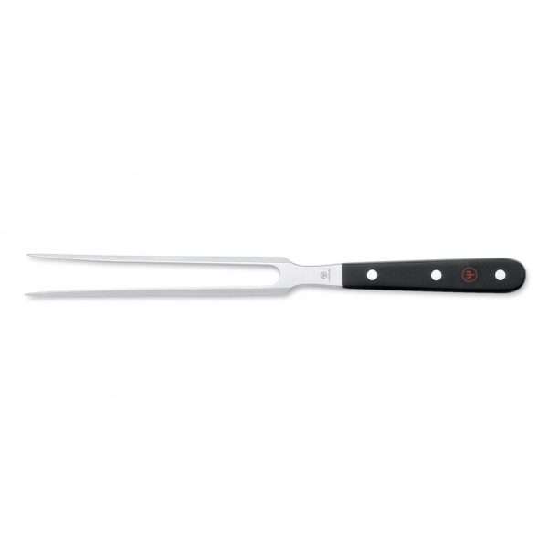 WÜSTHOF Classic, Blade length: 30,5cm, black-silver, Straight Meat Fork, 60-9040190020