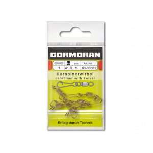 CORMORAN CORTEST swivel with safety carabiner 8