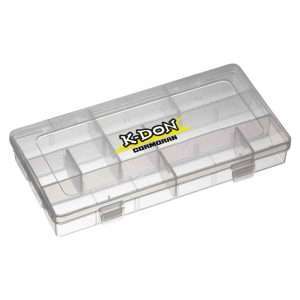 DAIWA Bait box with Mepps in size 2-3, Bait box, transparent, KOEDBOX02