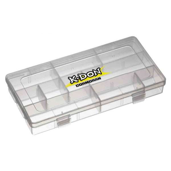 DAIWA Bait box with Mepps in size 4-5, Bait box, transparent, KOEDBOX03