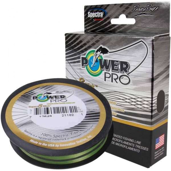 POWERPRO Super 8 Slick, 275m, Braided Fishing Line gelb / 0.32mm / 24kg / 52.91lbs