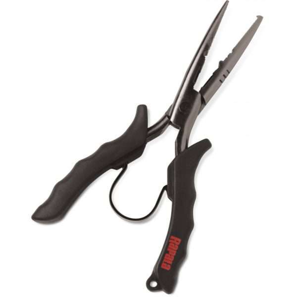 RAPALA Stainless Steel Pliers, Releasing pliers, black, stainless 22cm