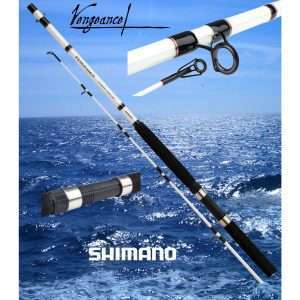 Shimano Vengeance AX Boat H, 2 parts, Boat rod, Sea fishing rod 2,1 m / 0 - 300g