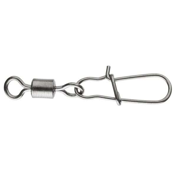 DAIWA Fast Lock Swivel, 10 pc, Carabiner with swivel Size: 2 / Strength: 18.0kg